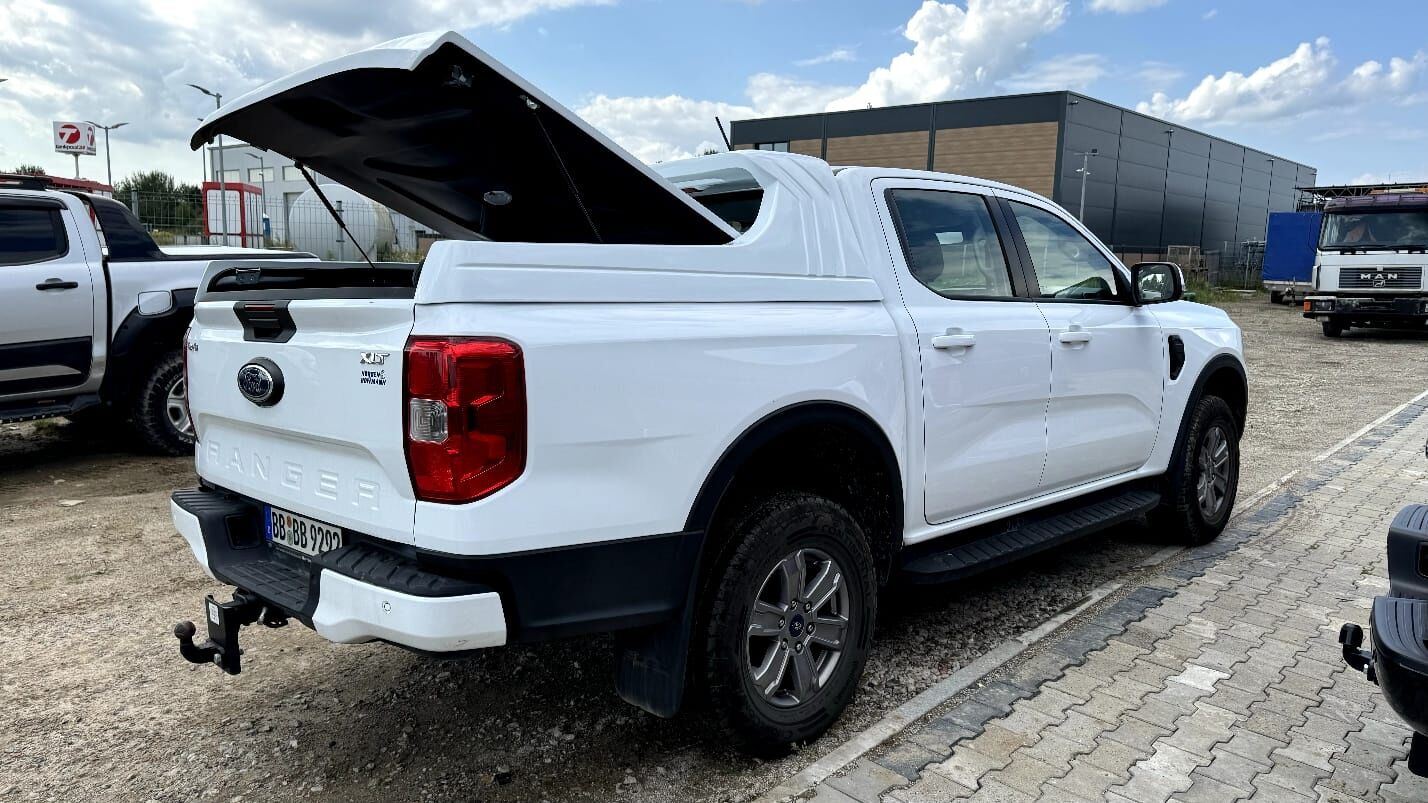 FORD RANGER FİBERGLAS DÜZ KAPAK (FULLBOX)